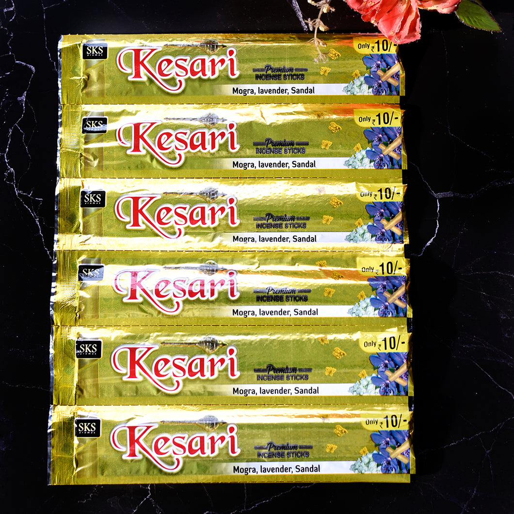 Sandal Agarbatti Rs. 10 Pouches ( Pack of 12 )